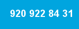 920 922 84 31